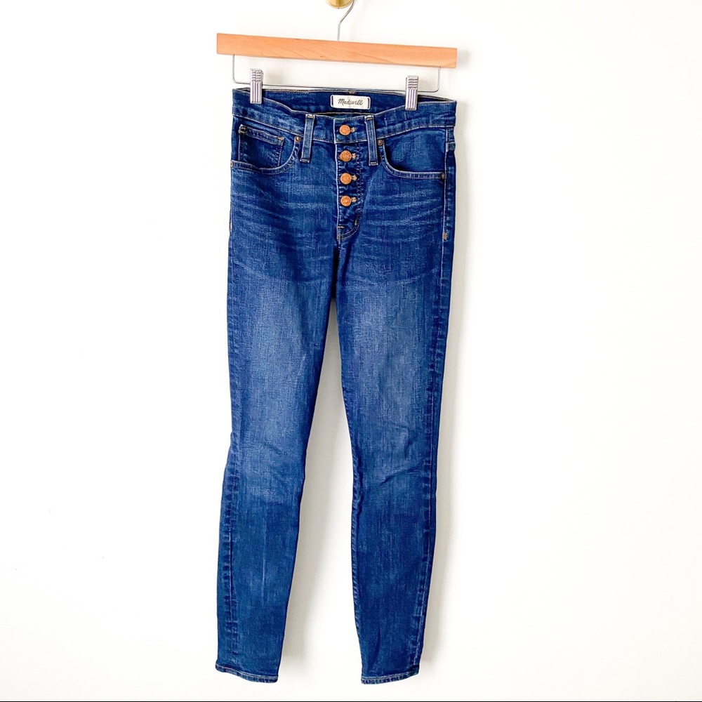 ⭐️ Madewell | 9” High Rise Skinny Jeans - Picture 1 of 10